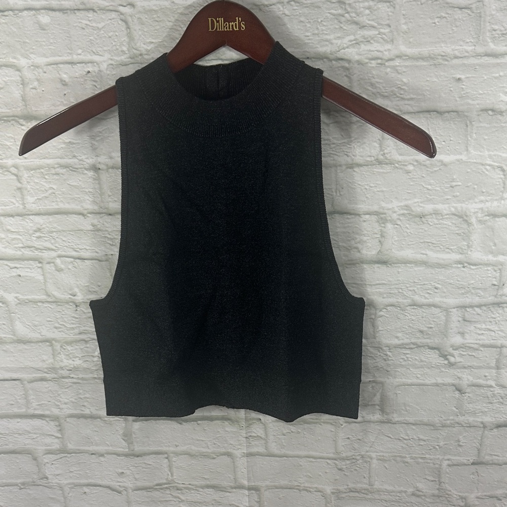 Victoria's Secret Black Crop Top
